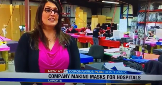 Making Masks for Hospitals