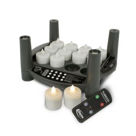 Rechargeable Candle Set 2.0 Timer - Warm White Tealights