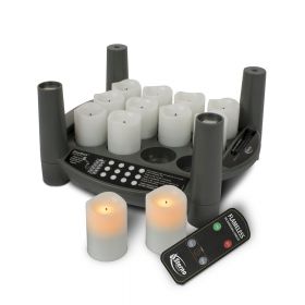 Rechargeable Candle Set 2.0 Timer - Amber Votives