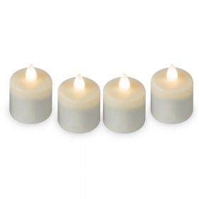 Rechargeable Candle Set 2.0 Timer - 4 Pack - Warm White Tealights
